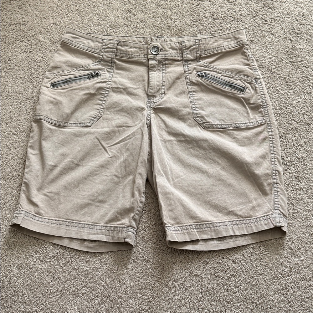 Sonoma Brown Bermuda Shorts (size 8)
